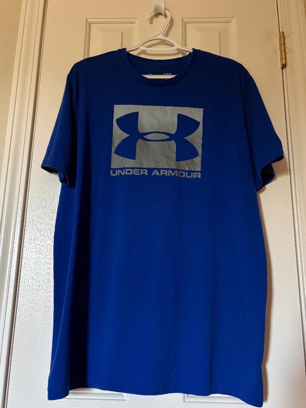 Under Armour Size Large Royal Blue T-Shirt
